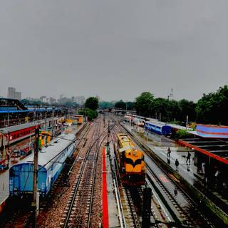 Indian Railway logo wallpaper