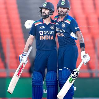Hardik and Virat Kohli wallpaper