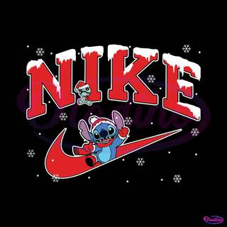 Stitch and Nike wallpaper