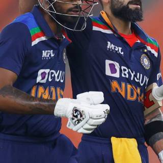 Hardik and Virat Kohli wallpaper