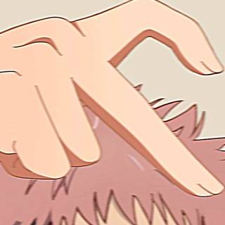 Heart hands anime wallpaper