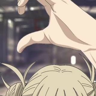 Heart hands anime wallpaper