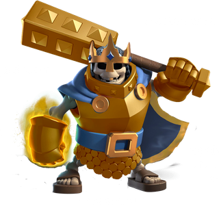 Skeleton King Clash Royale wallpaper