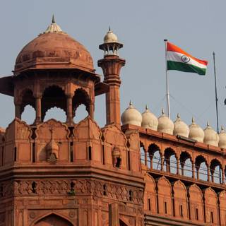 Red Fort India wallpaper