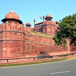 Red Fort India wallpaper