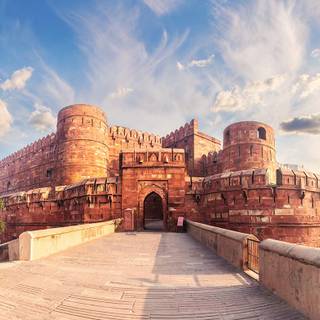 Red Fort India wallpaper