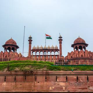 Red Fort India wallpaper