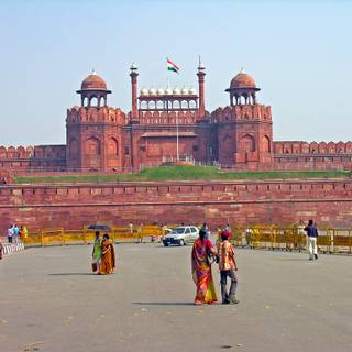 Red Fort India wallpaper