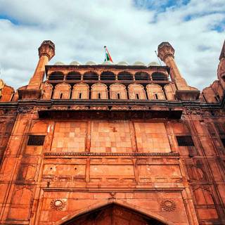 Red Fort India wallpaper