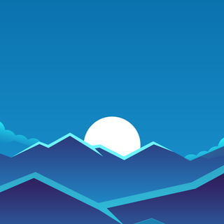 Basic blue wallpaper