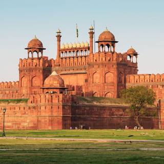 Red Fort India wallpaper