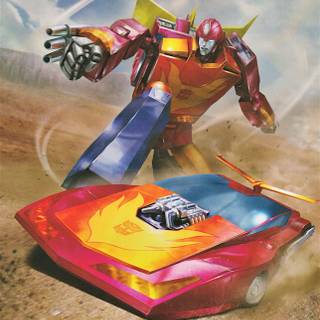 Hot Rod Transformers wallpaper