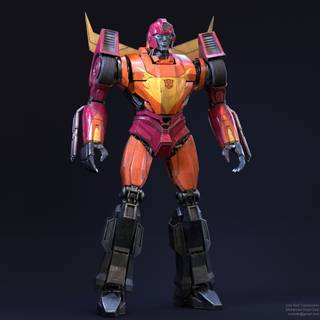 Hot Rod Transformers wallpaper