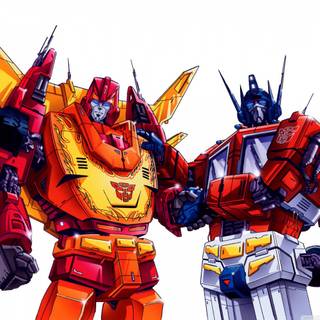 Hot Rod Transformers wallpaper