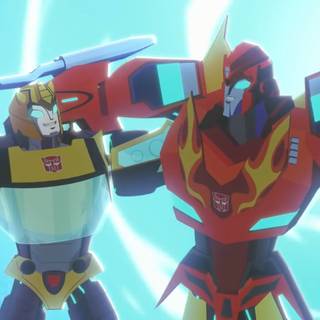 Hot Rod Transformers wallpaper