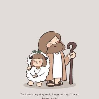 Jesus animation wallpaper