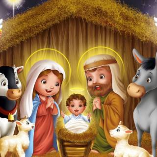 Jesus animation wallpaper