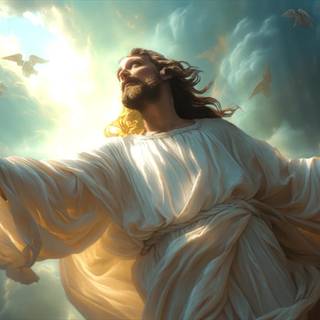 Jesus animation wallpaper