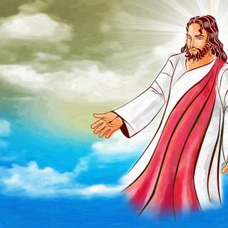Jesus animation wallpaper