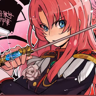 Girl abstract wallpaper