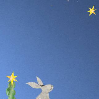 Moon rabbit wallpaper