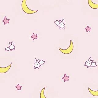 Moon rabbit wallpaper
