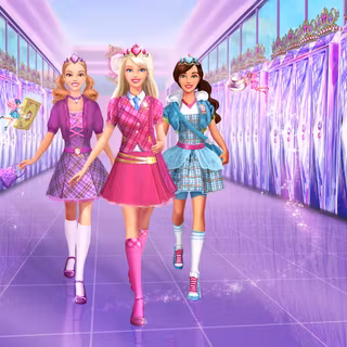 Barbie: Princess Charm School wallpaper