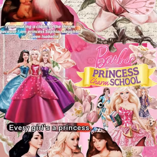 Barbie: Princess Charm School wallpaper