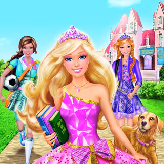 Barbie: Princess Charm School wallpaper