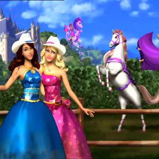 Barbie: Princess Charm School wallpaper