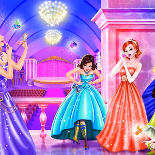 Barbie: Princess Charm School wallpaper