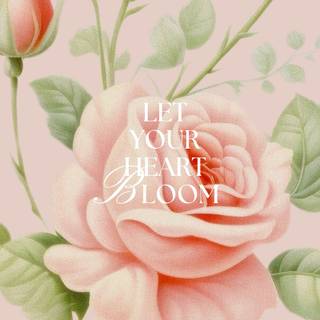 Peach roses wallpaper