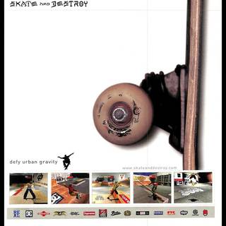 Thrasher Presents Skate and Destroy wallpaper