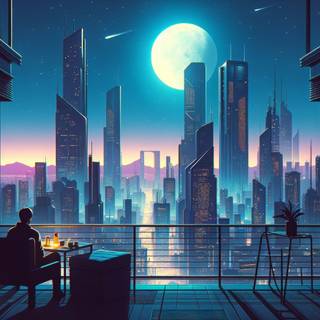 Dark lofi 4k wallpaper