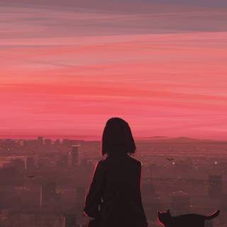 Lofi anime iPhone wallpaper