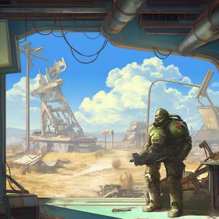 Fallout 2024 wallpaper