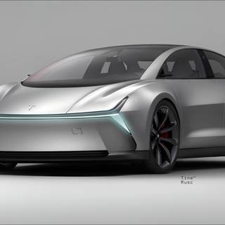 Tesla 2025 wallpaper