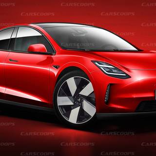 Tesla 2025 wallpaper