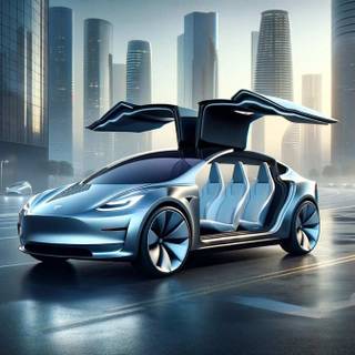 Tesla 2025 wallpaper