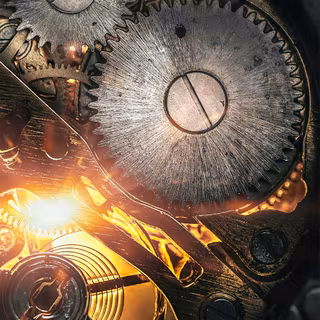 Clock gears wallpaper