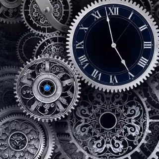 Clock gears wallpaper