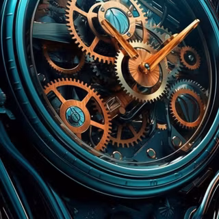 Clock gears wallpaper