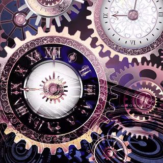 Clock gears wallpaper