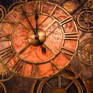 Clock gears wallpaper