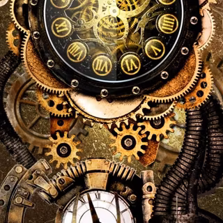 Clock gears wallpaper