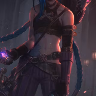 Vi and Jinx wallpaper