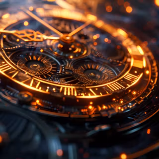 Clock gears wallpaper