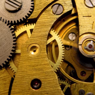 Clock gears wallpaper