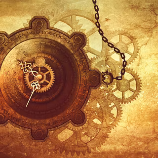 Clock gears wallpaper