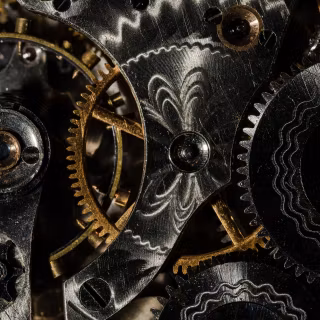 Clock gears wallpaper